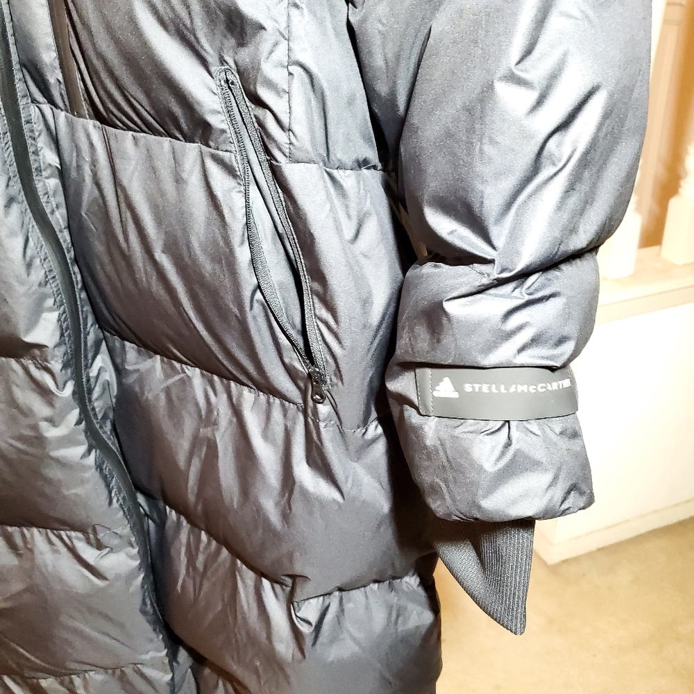 Adidas Stella Mccartney Quilted Long Jacket - Picture 12 of 16
